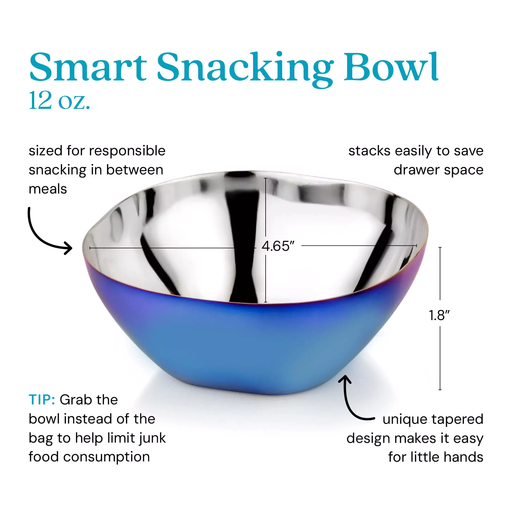 Smart Snacking Bowl - 12 oz - Image 3